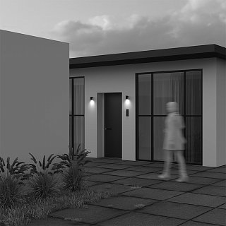 Настенный светильник (бра) Clyde GU10х1 10 Вт IP 54