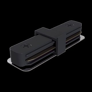 Коннектор прямой Unity черный