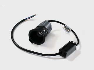 Светильник встраиваемый 7Вт 55° IP65 черный 3000К поворотный RC-D52-7-BL-WW65