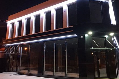 Подсветка офисного здания