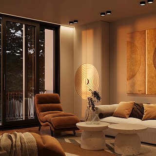 Потолочный светильник Glare 3000K 12W 120°