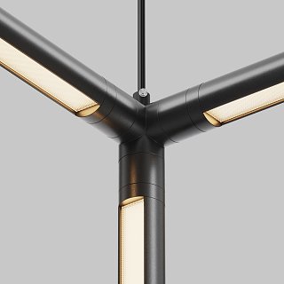 T-образный вертикальный коннектор для системы Shelf с вводом питания