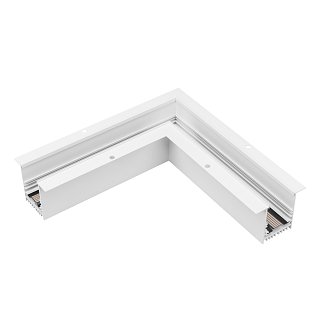 Коннектор угловой MAG-CON-4560-F-L90 (WH, 5LN) (Arlight, IP20 Металл, 5 лет)