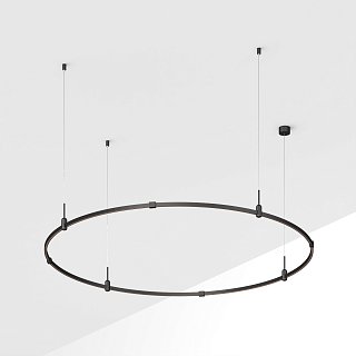 Основание ART-APRIORI-ROUND-HANG-R1800 (BK) (Arlight, IP20 Металл, 3 года)