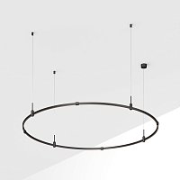 Основание ART-APRIORI-ROUND-HANG-R1800 (BK) (Arlight, IP20 Металл, 3 года)