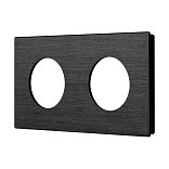 Рамка алюминиевая FRM-PRESTO-ALR-2-BK (Arlight, -)