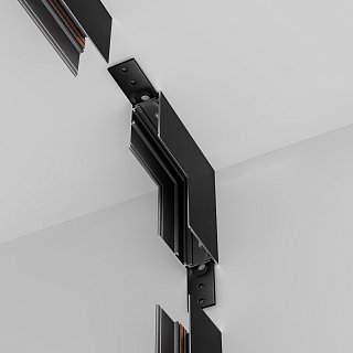 Коннектор внутренний Exility накладной черный