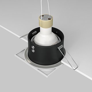 Встраиваемый светильник Zoom GU10 1x10Вт IP 65