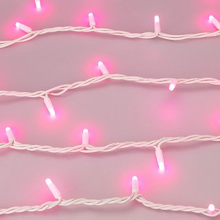 Светодиодная гирлянда ARD-STRING-PRO-10000-WHITE-100LED-MILK-LIVE RGB-DMX (24V, 10W) (Ardecoled, IP65)