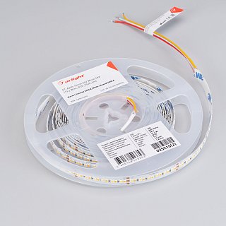 Светодиодная лента RT-A240-10mm 24V White-MIX (19.2 W/m, IP20, 3528, 5m) (Arlight, Изменяемая ЦТ)
