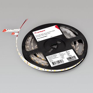 Светодиодная лента RT-B60-10mm 24V Warm3000 (14.4 W/m, IP20, 5m) (Arlight, Открытый)