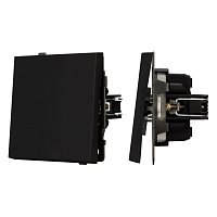 Механизм звонкового выключателя SWT-TENDO-MKR1-SFPL-BK (230V, 10A) (Arlight, -)