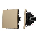 Механизм звонкового выключателя SWT-NOBE-MKR1-SFPL-L-GD (230V, 10A) (Arlight, -)