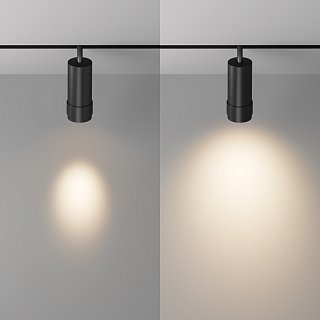 Трековый светильник Focus Zoom Exility 3000K 12Вт 15-50°