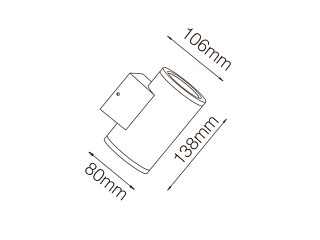 Светильник ландшафтный,серый, CAMD-8304512F-DN