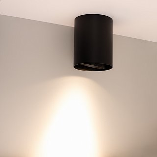 Светильник SP-FOCUS-R132-24W Warm3000 (BK, 36 deg, 230V) (Arlight, IP54 Металл, 5 лет)