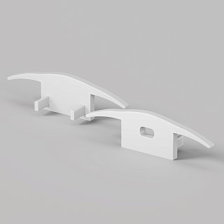 Комплект заглушек (для профиля ALM-3710-S-2M) 2 шт. 642085