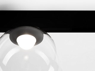 Светильник для низковольтного трека SY mini 7.5 Вт, SY-mini-523619E-7.5-48-BL-WW