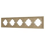 Рамка пластиковая FRM-TENDO-SFPL-5-GD (Arlight, -)