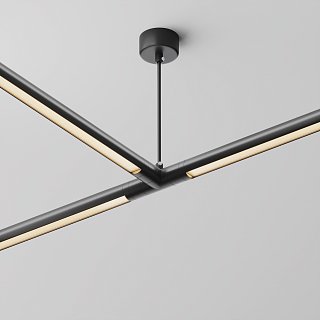 T-образный плоский коннектор для системы Shelf с вводом питания