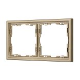 Рамка пластиковая FRM-NOBE-SFPL-2-GD (Arlight, -)