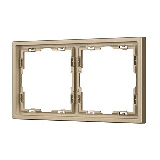 Рамка пластиковая FRM-NOBE-SFPL-2-GD (Arlight, -)