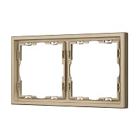 Рамка пластиковая FRM-NOBE-SFPL-2-GD (Arlight, -)