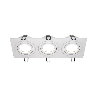 Встраиваемый светильник Atom GU10 3x10Вт