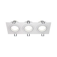 Встраиваемый светильник Atom GU10 3x10Вт