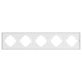 Рамка пластиковая FRM-TENDO-PL-5-WH (Arlight, -)