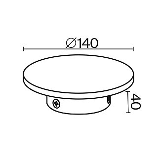 Архитектурная подсветка Wald 3000К 7Вт IP 65