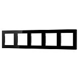 Рамка стеклянная FRM-GLARE-GS-5-BK (Arlight, -)