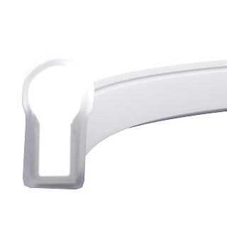 Гибкий неон 25x13 220В 8Вт/м 6000K IP65 50м