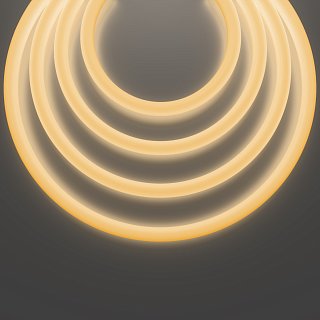 Гибкий неон Nemo D25 24В 14,4Вт/м 2700К IP65 5м