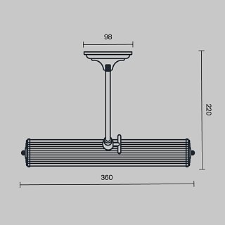 Подсветка Renoir E14х2 25Вт