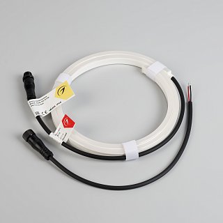 Лента герметичная WAVE-SIDE-PU-A120-06x12mm 24V Day4000 (8 W/m, IP68, 1m, wire x1) (Arlight, Вывод прямой, 3 года)