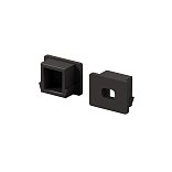 Комплект заглушек (для профиля 16×12) 10 шт., ALM-005-B-EC 642022