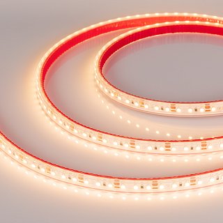 Светодиодная лента RTW 2-5000PS 12V Warm3000 2x (3528, 600 LED, LUX) (Arlight, 9.6 Вт/м, IP67)