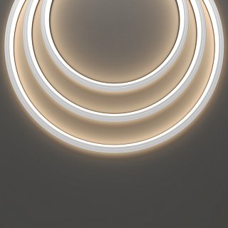 Гибкий неон 16x16 24В 10Вт/м 3000K IP67 10м (вертикальный изгиб)