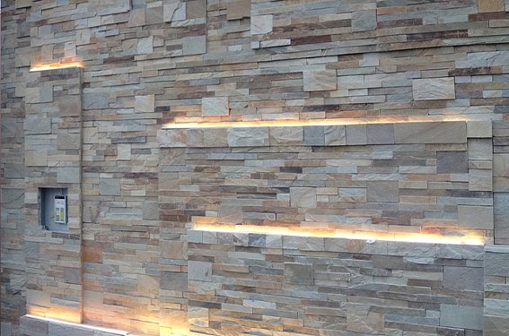 Оформление дизайнерской подсветки в домах комплекса «ДОМИНИОН»