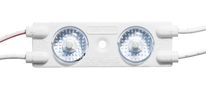 Модуль светодиодный ELFLED VIVO+ II PRO, 2SMD диод 2835, с линзой, 170гр.,12В, IP 67, белый