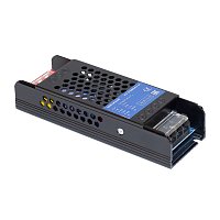 Блок питания интерьерный ELF, 24В, 100Вт, плоский металлический перфорированный корпус (черный)