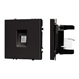 Механизм компьютерной розетки SCT-NOBE-MPC1-SFPL-BK (RJ-45, CAT6) (Arlight, -)