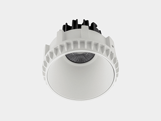 Светильник светодиодный потолочный встраиваемый , серия DL-TRE, Белый, 12Вт, IP44, Теплый белый (3000К), DL-TRE-1201-WH-WW