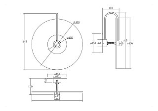 Настенный светильник (бра) Mare G9x1
