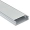 Алюминиевый профиль накладной 24×6 (Серебро, 2 м), ALM002S-2M