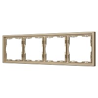 Рамка пластиковая FRM-NOBE-SFPL-4-GD (Arlight, -)