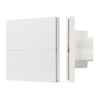 INTELLIGENT ARLIGHT Кнопочная панель SMART DALI-301-22-4K-D2-IN White (BUS, Frameless) (IARL, IP20 Пластик, 5 лет)