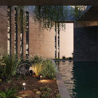 Ландшафтный светильник Core 3000К 10Вт IP 65