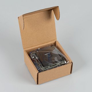 Механизм компьютерной розетки SCT-MPC1-PL-GR (RJ-45, CAT6) (Arlight, -)